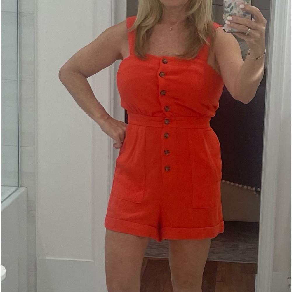 NWT FRNCH Paris romper size small